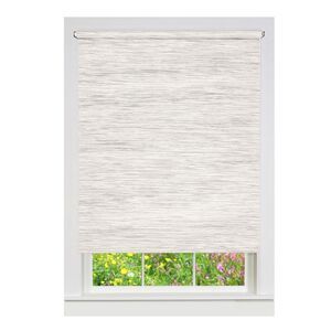 23 x 72 in. Cordless Privacy Jute Shade, Grey